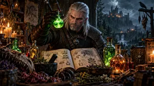 Где найти все рецепты зелий в «Ведьмаке 3»: ключевые места для сбора всех алхимических формул