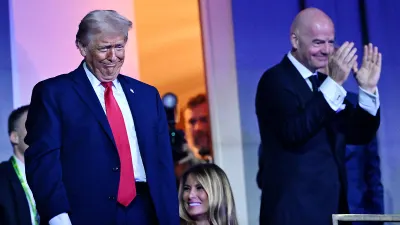 ФИФА, Джанни Инфантино, Дональд Трамп