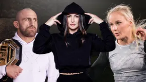 Красотка из «Ахмата» рассказала, как закончатся главные бои UFC 266. Прогнозы от Дианы Авсараговой