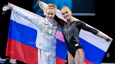 Ангелина Мельникова, Виктория Листунова, Сборная России по спортивной гимнастике