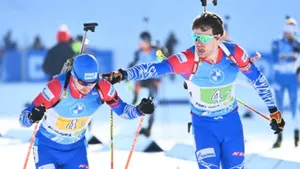 Сборная Норвегии выиграла мужскую эстафету на ЧМ по биатлону, Россия — 3-я