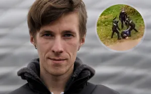 «Сыпались искры из глаз, текла по голове кровь». Брата олимпийской чемпионки Домрачевой избили силовики: видео
