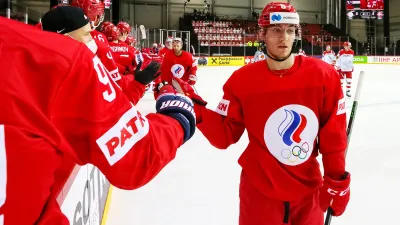 Иван Морозов, Сборная России по хоккею