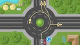 Этот вопрос с экзамена по ПДД сбивает многих водителей: как можно проехать при круговом движении?