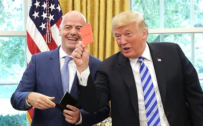 Дональд Трамп, Джанни Инфантино