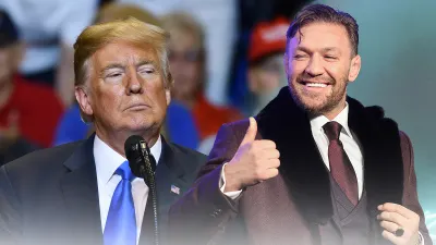 Дональд Трамп, Конор Макгрегор
