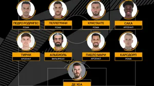Джеко и Кавани вошли в сборную лучших игроков недели в Лиге Европы