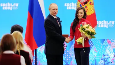 Владимир Путин, Аделина Сотникова