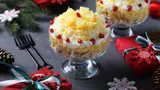 Готовлю новогодние блюда с ананасами: свежие сочные салаты и горячее — просто и безумно вкусно