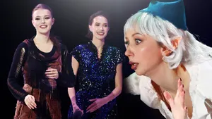 Фото со съемок «Ледникового периода»: Загитова надела фату, Туктамышева — костюм эльфа