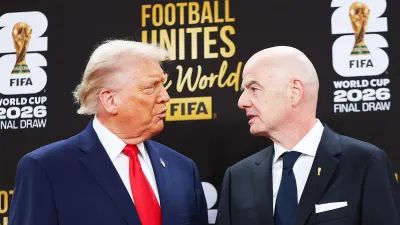 Дональд Трамп, Джанни Инфантино