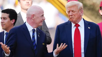 Дональд Трамп, Джанни Инфантино