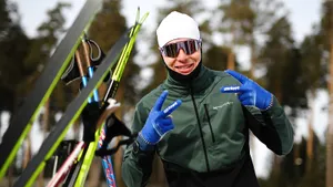 Ижевский биатлонист выиграл золото чемпионата России в нестандартной дисциплине. На финише Корнев укачивал ребенка