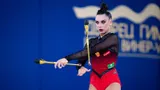 Лала Крамаренко завоевала все золотые медали на ЧР по художественной гимнастике