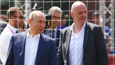 Владимир Путин, Джанни Инфантино