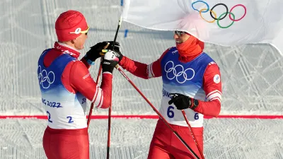 Денис Спицов, Александр Большунов