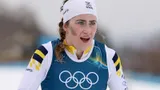 Эбба Андерссон выиграла марафон и стала олимпийской чемпионкой. Непряева взяла чужие лыжи во время гонки