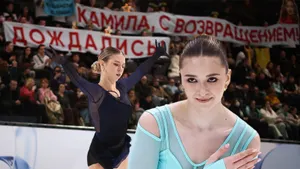 Дождались: Валиева — снова в борьбе, Трусова — вне финала. Главные фото ЧР по прыжкам