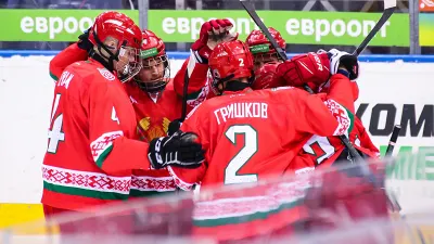 Сборная России по хоккею U16, Юниорская сборная Белоруссии по хоккею (U18)