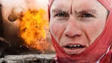 Дом русского героя Олимпиады подвергается постоянным бомбардировкам. Есть заметные разрушения