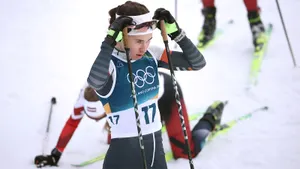 Встретился с нашей лыжницей Непряевой на ОИ-2026. Даша рушит мифы о России и ловит комплименты скандинавов