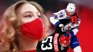 Красавица в коротком платье, драка на кулаках, эмоции солиста «Иванушек» и Тимура Родригеза. «Спартак» — СКА: фото