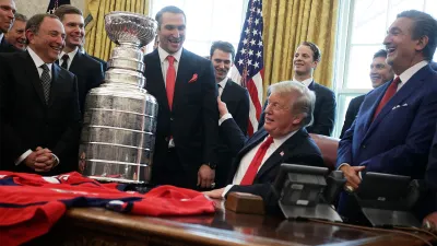 Александр Овечкин, Кубок Стэнли, Дональд Трамп
