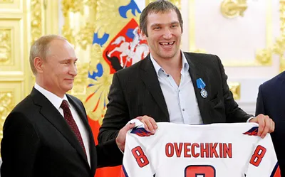 Александр Овечкин, Владимир Путин